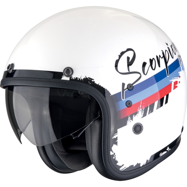 SCORPION Belfast Evo Adonis Wit-Rood-Blauw