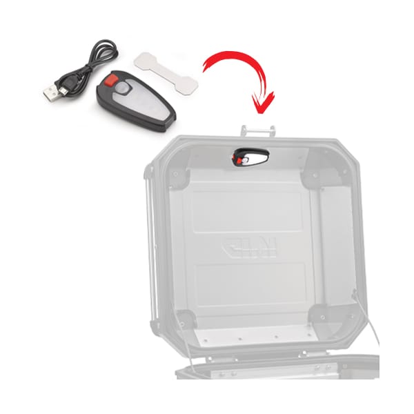 GIVI Binnenverlichting topkoffers E198B