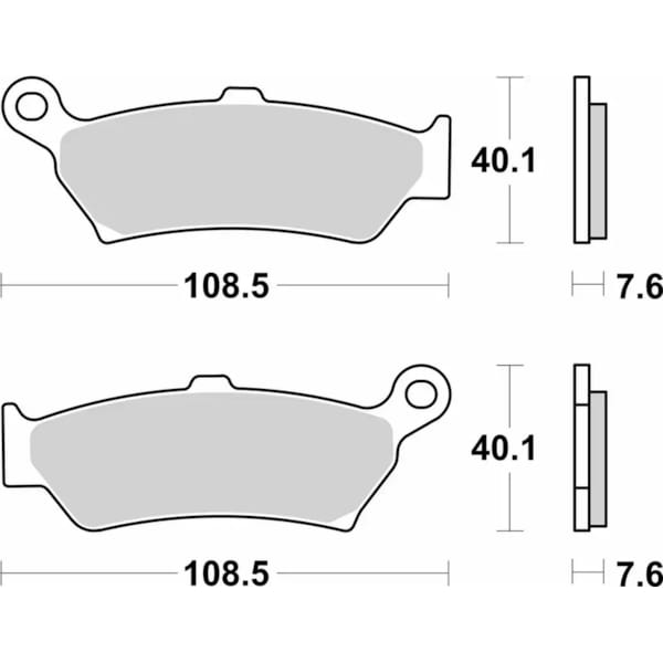 BREMBO Brake Pads Road Sintered 07BB43SP