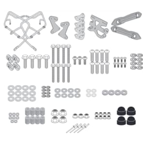 Motorcycle-specific mounts GIVI PLO_CAM - Side cases holders PLO3128CAM