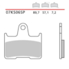 BREMBO Plaquettes de frein moto Route Métal Fritté 07KS06SP