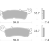 BREMBO Plaquettes de frein moto Off Road Métal Fritté 07YA55SX