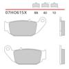 BREMBO Plaquettes de frein moto Off Road Métal Fritté 07HO61SX