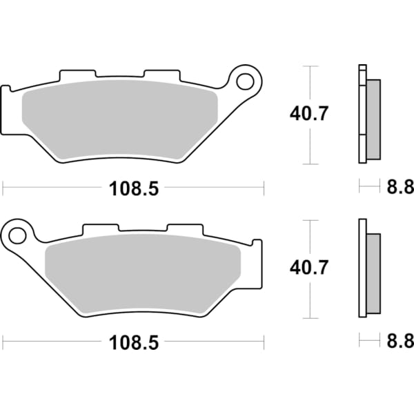 BREMBO Brake Pads Road Sintered 07KS07SA