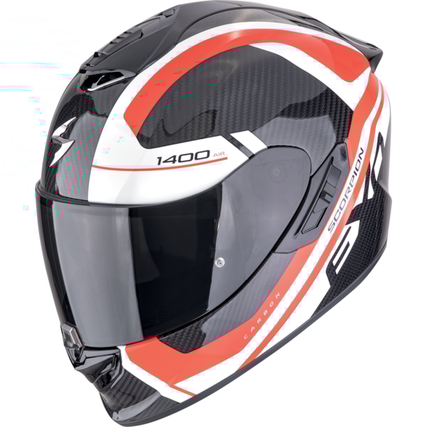 SCORPION EXO-1400 Evo II Air Carbon Enko Zwart-Rood-Wit