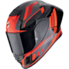 SCORPION EXO-R1 Evo II Air Vital Black-Silver-Red