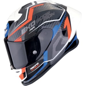 Full-face helmet SCORPION EXO-R1 Evo II Air Coup Black-Red-Blue