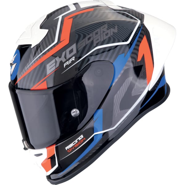 SCORPION EXO-R1 Evo II Air Coup Zwart-Rood-Blauw