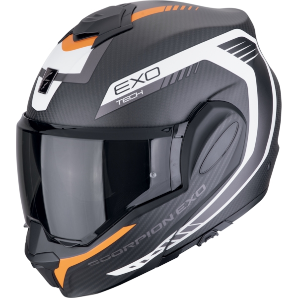 SCORPION EXO-Tech Evo Carbon Cosy Mat Noir-Orange