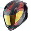 SCORPION EXO-1400 Evo II Air Carbon Platted Noir-Rouge