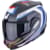 Casque modulable SCORPION EXO-Tech Evo Carbon Cosy Noir-Bleu-Rouge
