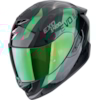 SCORPION EXO-1400 Evo II Air Carbon Platted Black-Green