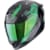 Full-face helmet SCORPION EXO-1400 Evo II Air Carbon Platted Black-Green
