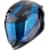 Full-face helmet SCORPION EXO-1400 Evo II Air Carbon Platted Black-Blue
