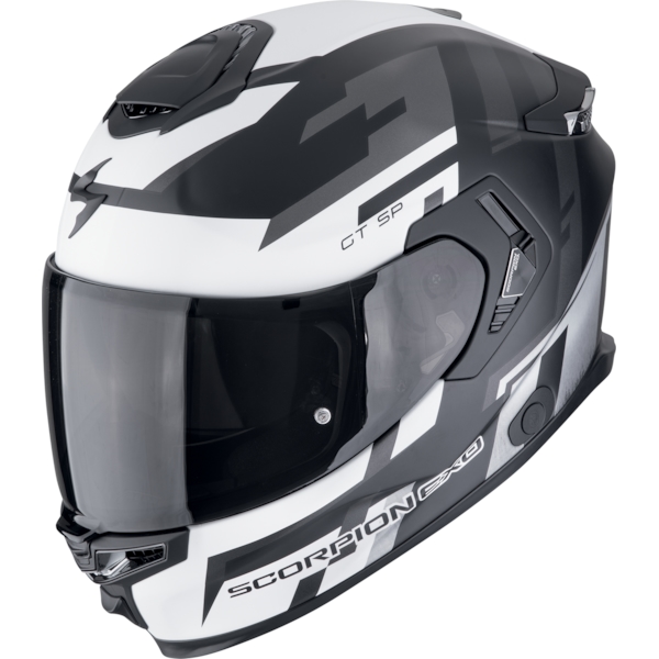 SCORPION EXO-GT SP Air Tornado Mat Zwart-Zilver