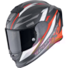 SCORPION EXO-R1 Evo Carbon Air Runner Mat Zwart-Rood