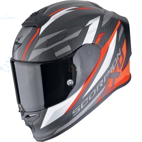 SCORPION EXO-R1 Evo Carbon Air Runner Mat Zwart-Rood