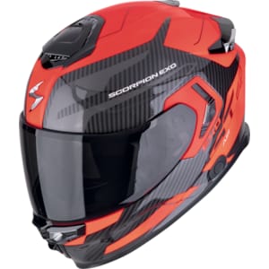 Full-face helmet SCORPION EXO-GT SP Air Flex Black-Fluo red