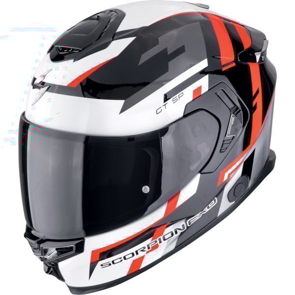 SCORPION EXO-GT SP Air Tornado Zwart-Rood
