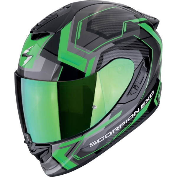 SCORPION EXO-1400 Evo II Air Linart Black-Green