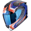 SCORPION EXO-1400 Evo II Air Linart Noir-Bleu-Rouge