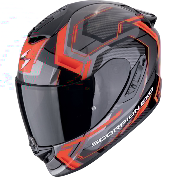 SCORPION EXO-1400 Evo II Air Linart Zwart-Rood