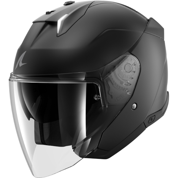 SHARK Skwal i3 Jet Blank Matt black KMA