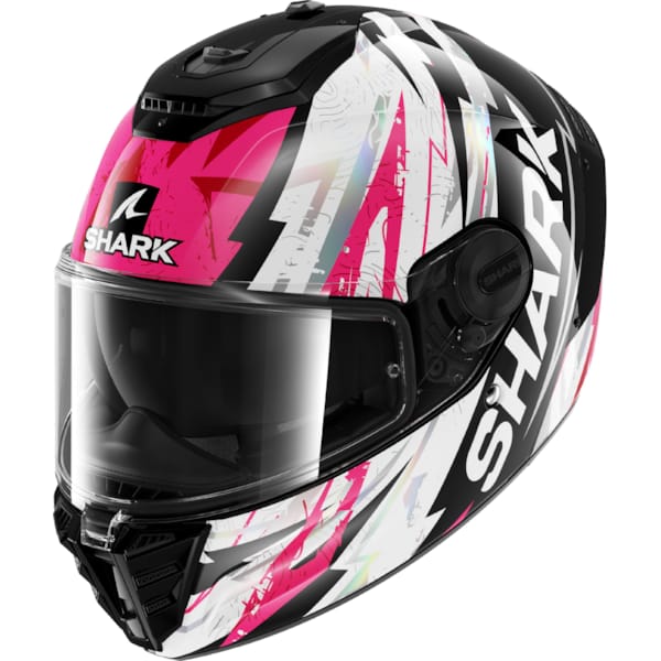 SHARK Spartan RS Hibolt Lady Black-Violet-Chrome KVU