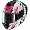 SHARK Spartan RS Hibolt Lady Zwart-Paars-Chroom KVU