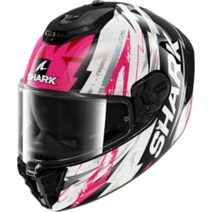 Full-face helmet SHARK Spartan RS Hibolt Lady Black-Violet-Chrome KVU