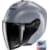 Jet helmet SHARK RS Carbon Dark Shadow Silver S05