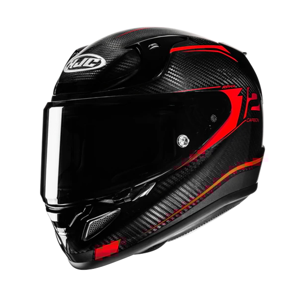 HJC RPHA-12 Carbon Keres Noir - Rouge