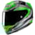 Full-face helmet HJC RPHA-12 Brels Matt green - Black