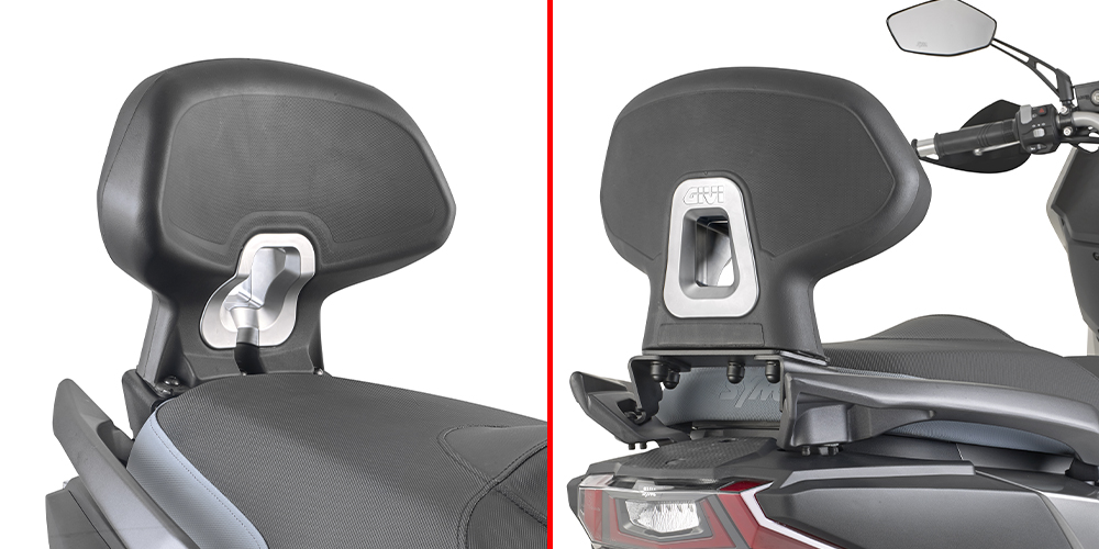 Backrests for scooters GIVI Backrest Passenger TB7070A