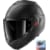 Casque modulable SHARK OXO Dark Shadow Noir mat KMA
