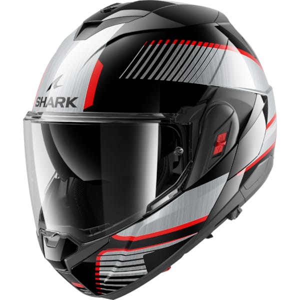 SHARK OXO Sikter Noir-Chrome-Argent KUS