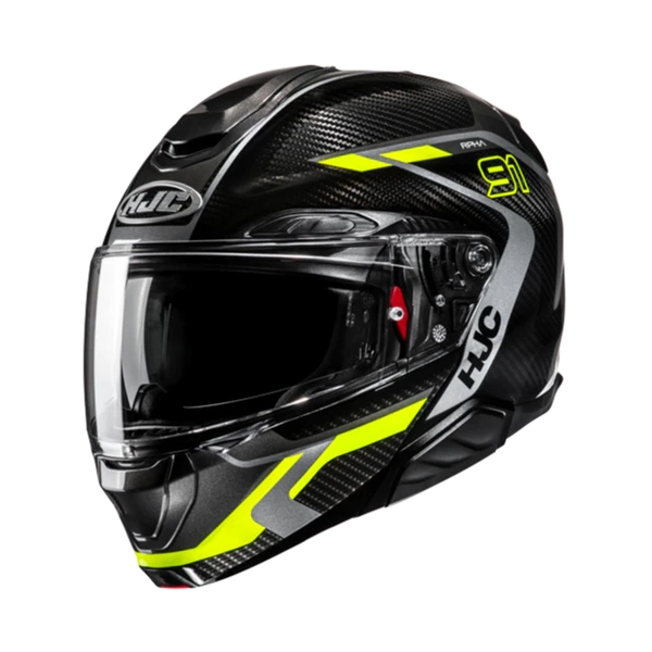 HJC RPHA-91 Carbon Lagos Grijs - Geel