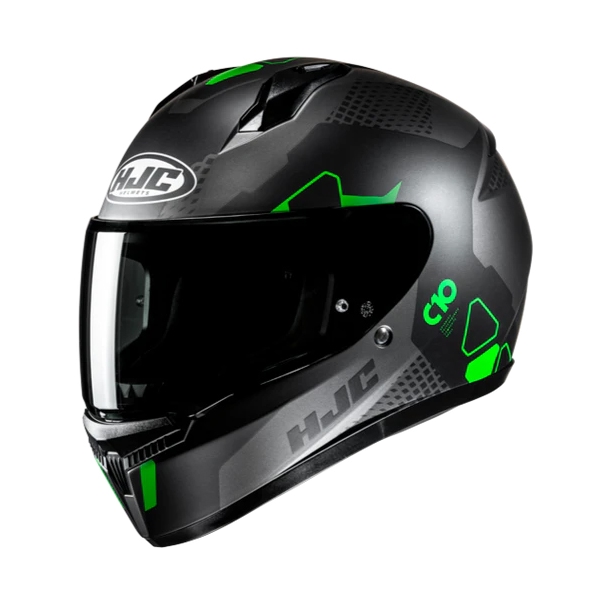 HJC C10 Aspa Mat grijs - Groen