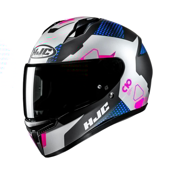 HJC C10 Aspa Mat grijs - Roze