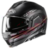 HJC i100 Sysma Matt black - Red