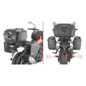 Motorcycle-specific mounts GIVI PL - Side case holders PL9061