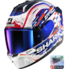 SHARK Skwal i3 Replica Zarco GP de France Wit-Paars-Blauw WVB