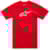 T-shirts and sweaters ALPINESTARS Ageless 2.0 CSF Tee Red-White