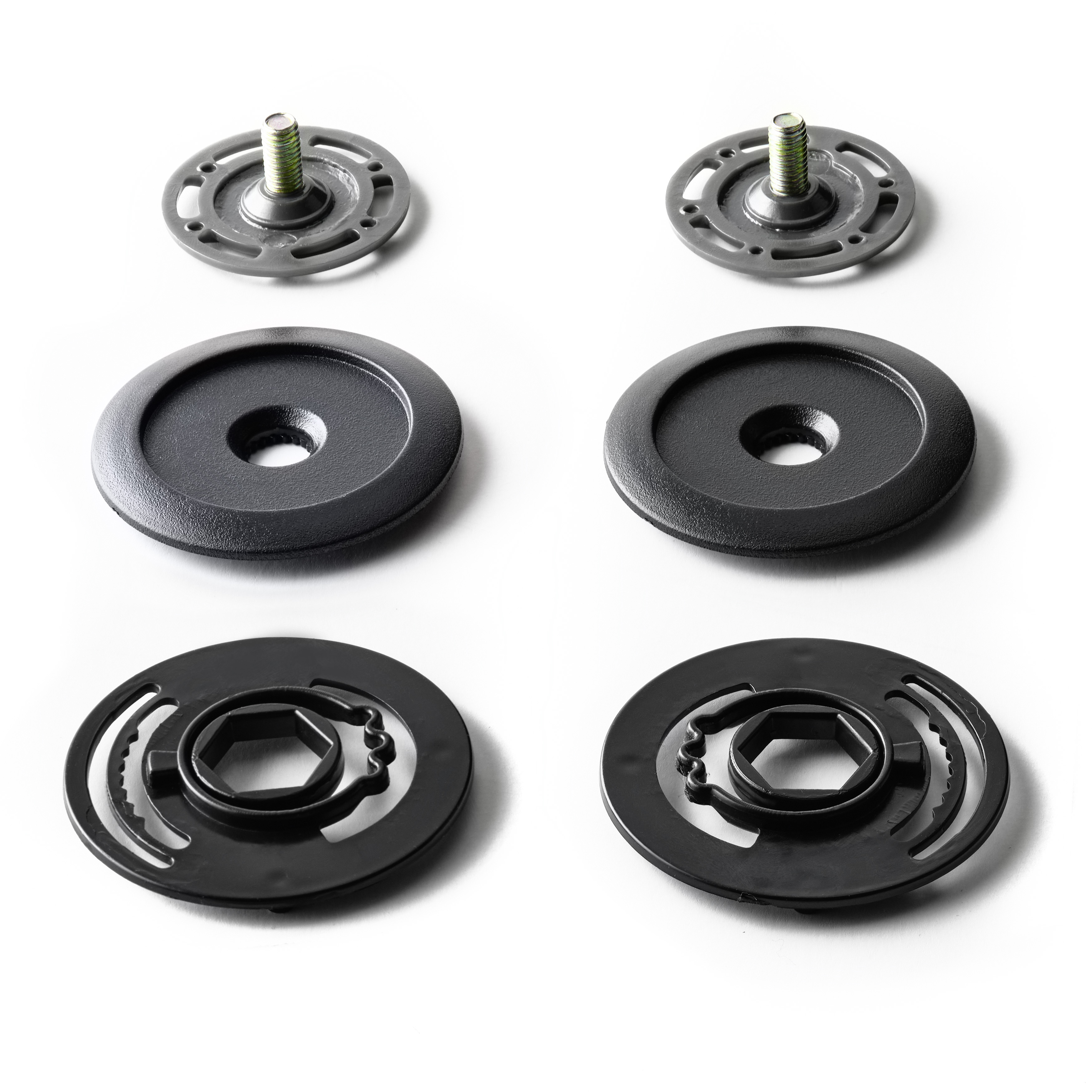 Onderdelen GMS Gelato viziermechanisme Zwart