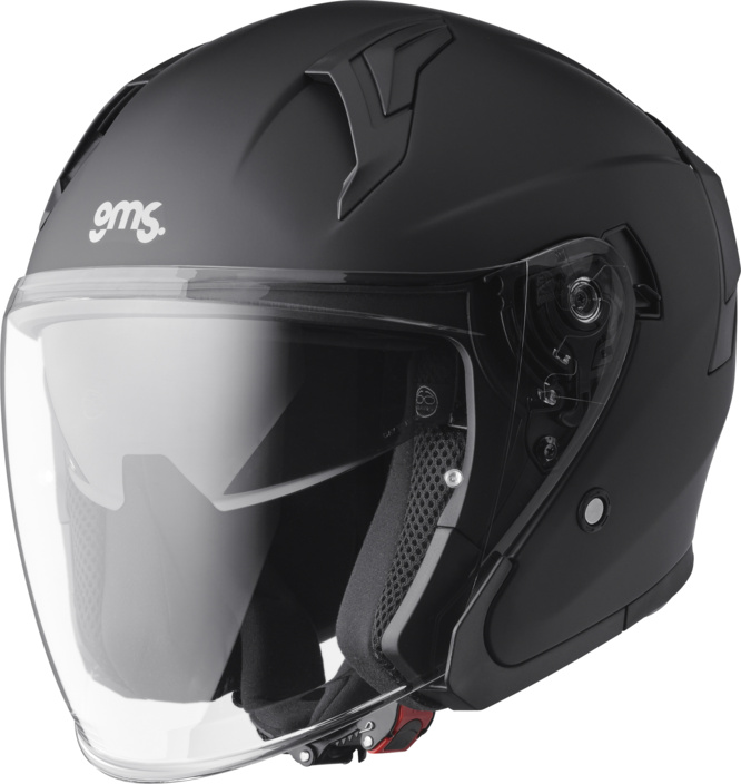 Casque jet GMS Vectus Noir Mat