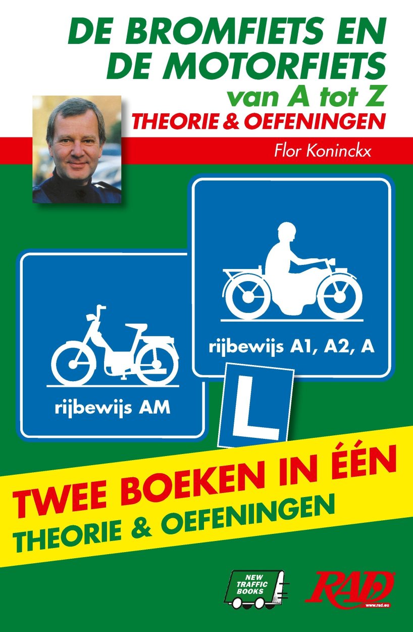 Books NEW TRAFFIC Licence A1, A2, A and AM Theory & exercises, 2 in 1! (NL)