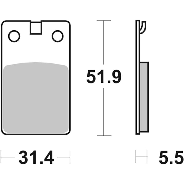 BREMBO Brake Pads Scooter Organic 07008CC