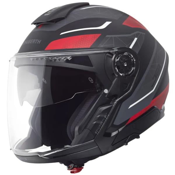 SCHUBERTH J2 Sigma Mat zwart - Rood