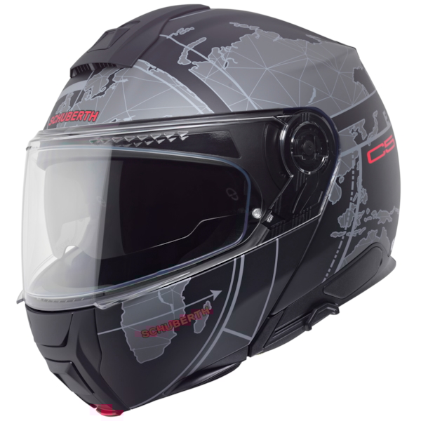 SCHUBERTH C5 Globe Mat noir - Gris