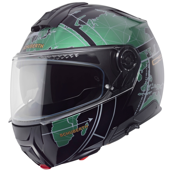 SCHUBERTH C5 Globe Zwart - Groen